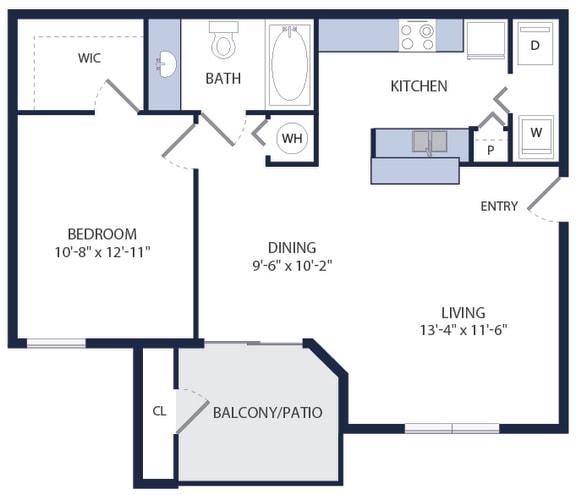 1 Bedroom 1 Bath