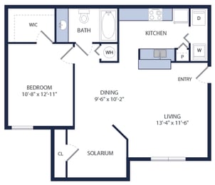 2 Bedroom 1 Bath
